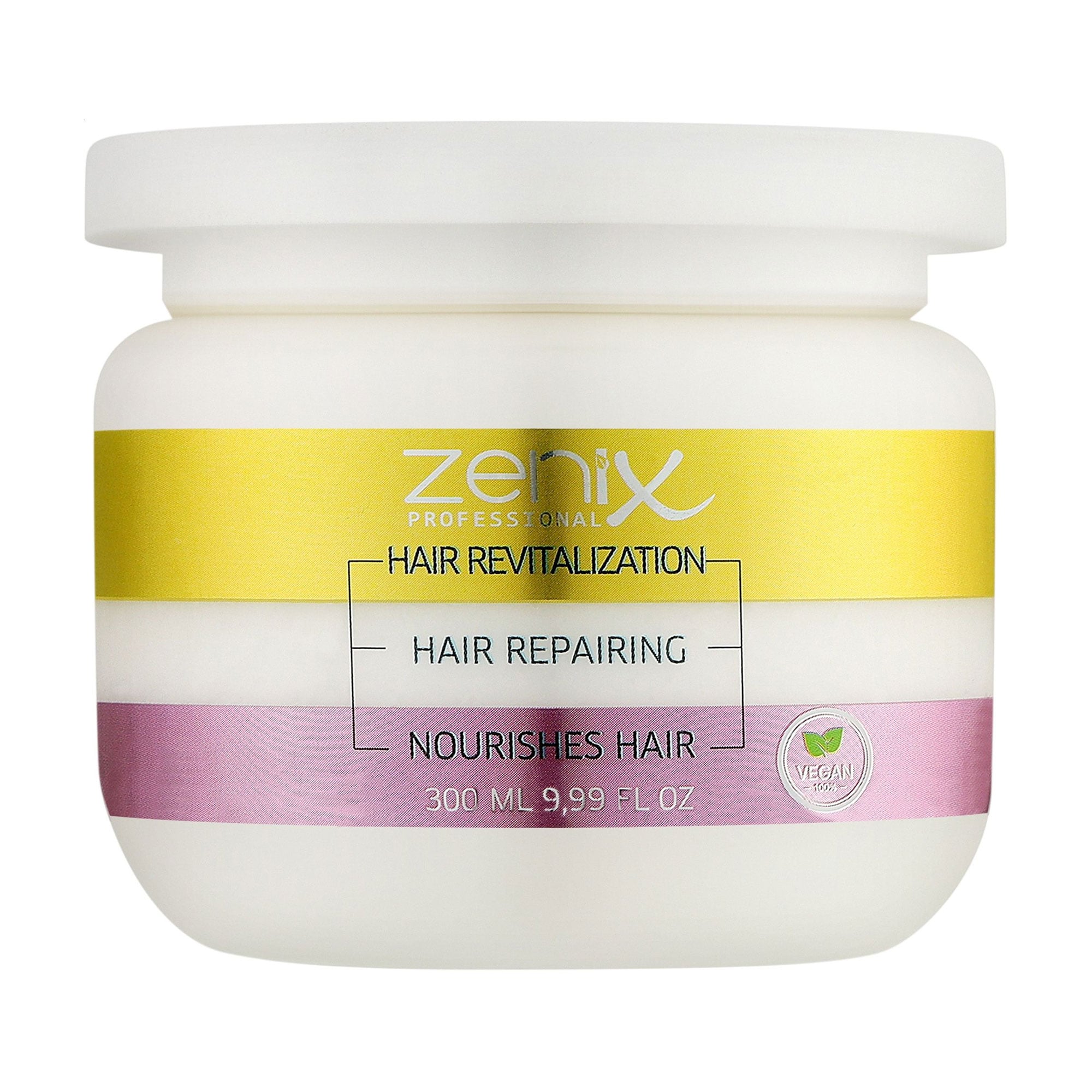 Живильно-відновлювальна маска для волосся Zenix Professional Hair Repairing, 300 мл